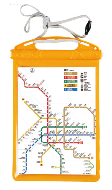 地圖防水袋Waterproof Case-Map